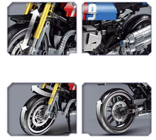 Load image into Gallery viewer, 711PCS MOC Technic Motorcycle Motorbike R nineT Building Blocks Brick Educational Toy Model Fully