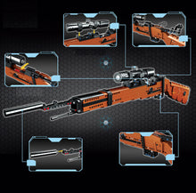 Load image into Gallery viewer, 1004PCS Military 98K Sniper Rifle Assault Gun Building Blocks Bricks Model Fully Compatible With Lego