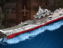 Load image into Gallery viewer, 2197PCS Military PLA NAVY Liaoning Aircraft Carrier Building Blocks Bricks Model Fully Compatible With