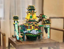 Load image into Gallery viewer, 2200PCS MOC Chinese Traditional Qinglong Pavilion Building Block Brick Model Educational Toy Fully