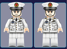 Load image into Gallery viewer, 417PCS Military PLA NAVY Shandong Aircraft carrier Building Block Figure Model Fully