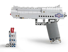 Load image into Gallery viewer, 307PCS Military Desert Eagle Pistol Gun Building Blocks Bricks Model Educational Toy Fully