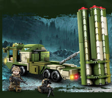 Load image into Gallery viewer, 420PCS Military HQ-9 Anti Aircraft Missiles Car Building Blocks Educational Toy Model Bricks Fully