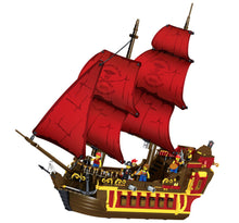 Load image into Gallery viewer, 1436PCS Black Pearl Ship Boat Pirates Building Blocks Bricks Model Educational Toy Figure Fully Compatible With Lego