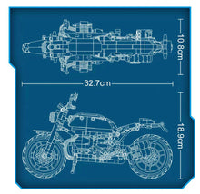 Load image into Gallery viewer, 711PCS MOC Technic Motorcycle Motorbike R nineT Building Blocks Brick Educational Toy Model Fully