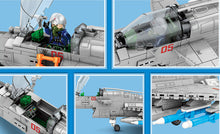 Load image into Gallery viewer, 820PCS Military J-10B Attack Fighter Aircraft Building Block Brick Figure Model Fully