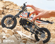 Load image into Gallery viewer, 434PCS MOC KTM Off Road Motorcycle Bicycle Building Block Brick Model Educational Toy Fully
