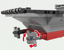 Load image into Gallery viewer, 462PCS Military Liaoning Aircraft Carrier Building Block Brick Figure Educational Toy Model Fully