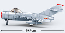 Load image into Gallery viewer, 583PCS Military Mikoyan Faggot Mig-15 Fighter Building Block Brick Figure Model Fully
