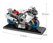 Load image into Gallery viewer, 297PCS Motorcycle Bike RSV1000R Technic MOC Building Block Brick Model Fully