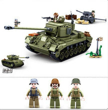 Load image into Gallery viewer, 742PCS Military Pershing M26 E1 Main Tank Building Block Brick Figures Model Educational Toy Fully