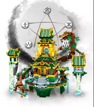 Load image into Gallery viewer, 2200PCS MOC Chinese Traditional Qinglong Pavilion Building Block Brick Model Educational Toy Fully