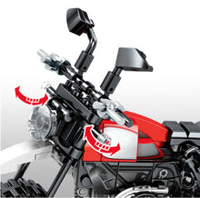 Load image into Gallery viewer, 212PCS Motorcycle Bike Desert sled Technic MOC Building Block Brick Model Fully