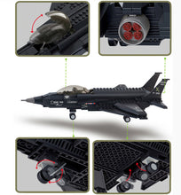Load image into Gallery viewer, 252PCS F-35 Lightning II Fighter Plane Building Block Soldier Figure Model Educational Toy Fully