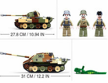 Load image into Gallery viewer, 725PCS Military Panther G Medium Tank Building Block Brick Figures Model Educational Toy Fully