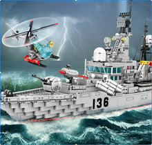 Load image into Gallery viewer, 1716PCS Military Type 956 Destroyer Ship Building Block Brick Model Figure Educational Toy Fully Compatible With Lego