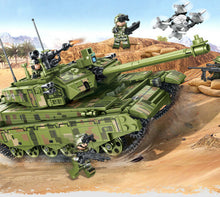 Load image into Gallery viewer, 1144PCS Military 99A Main Battle Tank Building Blocks Bricks Army Figures Model Fully Compatible With Lego