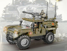 Load image into Gallery viewer, 405PCS Military Brave Warrior ORV Car Building Block Brick Figure Model Educational Toy Fully