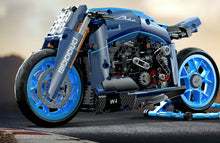 Load image into Gallery viewer, 986PCS MOC Motorcycle Bike Racing Technic Building Block Brick Model Educational Toy Fully
