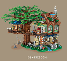 Load image into Gallery viewer, 4761PCS MOC Mini Tree House Home Cute Building Blocks Model Brick Figures Fully