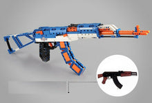 Load image into Gallery viewer, 498PCS Military AK47 Assault Rifle Scar Gun Building Blocks Bricks Model Educational Toy Fully