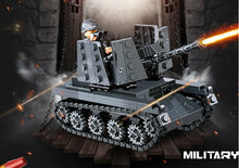 Load image into Gallery viewer, 304PCS Military Tank Destroyer Building Block Brick Figures Model Educational Toy Fully