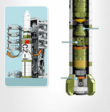 Load image into Gallery viewer, 1627PCS Spaceship Satellite Launch Centre Building Blocks Brick Figure Educational Toy Model Fully Compatible With Lego