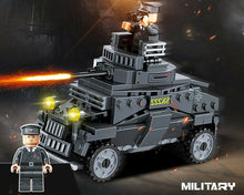 Load image into Gallery viewer, 220PCS Military Light Armored Vehicle Car Building Block Brick Figures Model Educational Toy Fully