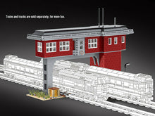 Load image into Gallery viewer, 1809PCS MOC City Railway Train Signal Station Building Blocks Model Bricks Educational Toy Fully Compatible With Lego