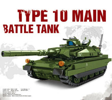 Load image into Gallery viewer, 806PCS Military Type Ten Main Battle Tank Building Blocks Model Bricks Educational Toy Fully