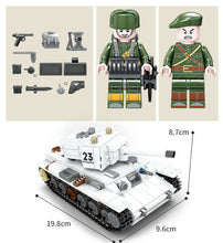 Load image into Gallery viewer, 536PCS Military KV-I Heavy Tank Building Blocks Bricks Model Figures Educational Toy Fully