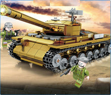 Load image into Gallery viewer, 567PCS Military M26 Heavy Tank Building Blocks Bricks Model Figures Educational Toy Fully