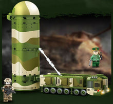 Load image into Gallery viewer, 337PCS Military DF41 Ballistic Missile Truck Building Blocks Bricks Model Educational Toy Fully Compatible With Lego
