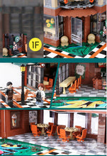 Load image into Gallery viewer, 2095PCS City Town Coffee Shop Restaurant Building Block Brick Figure Model Fully
