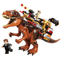 Load image into Gallery viewer, 312PCS Dinosaur Base Rescue Building Block Figure Educational Toy Model Brick Fully