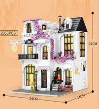 Load image into Gallery viewer, 2053PCS MOC City Street Flower House Building Blocks Bricks Figures Educational Toy Model Fully Compatible With Lego