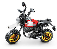 Load image into Gallery viewer, 212PCS Motorcycle Bike Desert sled Technic MOC Building Block Brick Model Fully