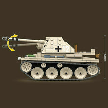 Load image into Gallery viewer, 608PCS Marder III Ausf.H Tank Model Building Blocks Brick WW2 Soldier Figure Educational Toy Fully