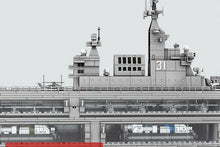 Load image into Gallery viewer, 3066PCS Military PLA 075 LHD Aircraft Carrier Ship Building Block Brick Model Fully