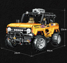 Load image into Gallery viewer, 2507PCS Technic Static Brnco SUV Off Road Car Building Block Educational Toy Model Brick Fully Compatible With Lego