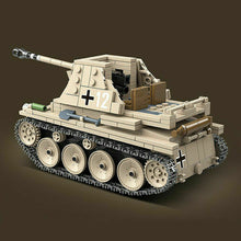Load image into Gallery viewer, 608PCS Marder III Ausf.H Tank Model Building Blocks Brick WW2 Soldier Figure Educational Toy Fully