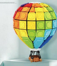 Load image into Gallery viewer, 2550PCS MOC Hot air Rainbow Balloon Building Blocks Model Bricks Educational Toy Fully