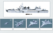 Load image into Gallery viewer, 618PCS Military Army 055 Destroyer Ship Building Blocks Bricks Model Educational Toy Fully Compatible With Lego