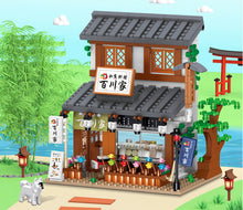 Load image into Gallery viewer, 538PCS MOC Mini Japanese Cuisine Fish House Building Blocks Educational Toy Model Bricks Fully