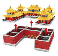 Load image into Gallery viewer, 1905PCS China Traditional Forbidden City Palace Building Blocks Bricks Model Educational Toy Fully