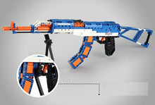 Load image into Gallery viewer, 498PCS Military AK47 Assault Rifle Scar Gun Building Blocks Bricks Model Educational Toy Fully