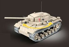 Load image into Gallery viewer, 711PCS Panzerkampfwagen III Tank Building Blocks WW2 Soldier Figures Model Educational Toys Fully