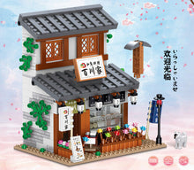 Load image into Gallery viewer, 538PCS MOC Mini Japanese Cuisine Fish House Building Blocks Educational Toy Model Bricks Fully