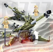 Load image into Gallery viewer, 258PCS Military SLWH Light Howitzer Building Block Bricks Figures Educational Toy Model Fully