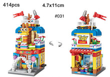 Load image into Gallery viewer, DIY Mini City Street Shop Store Restaurant View Educational Toy Building Block Gift Decorate Fully Compatible With Lego